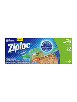 Bolsas Multiuso Para Conservar Ziploc Chicas 50 Unid