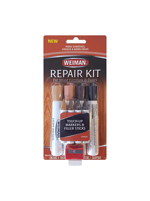 Kit Reparador Muebles y Pisos de Madera Weiman 9 Piezas