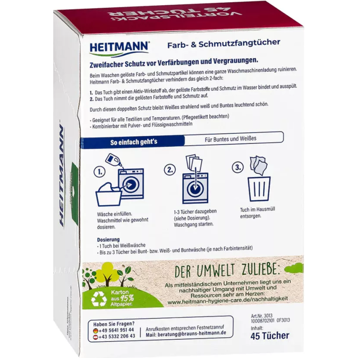 Paños Capturadores Color Heitmann 45 Unidades 2