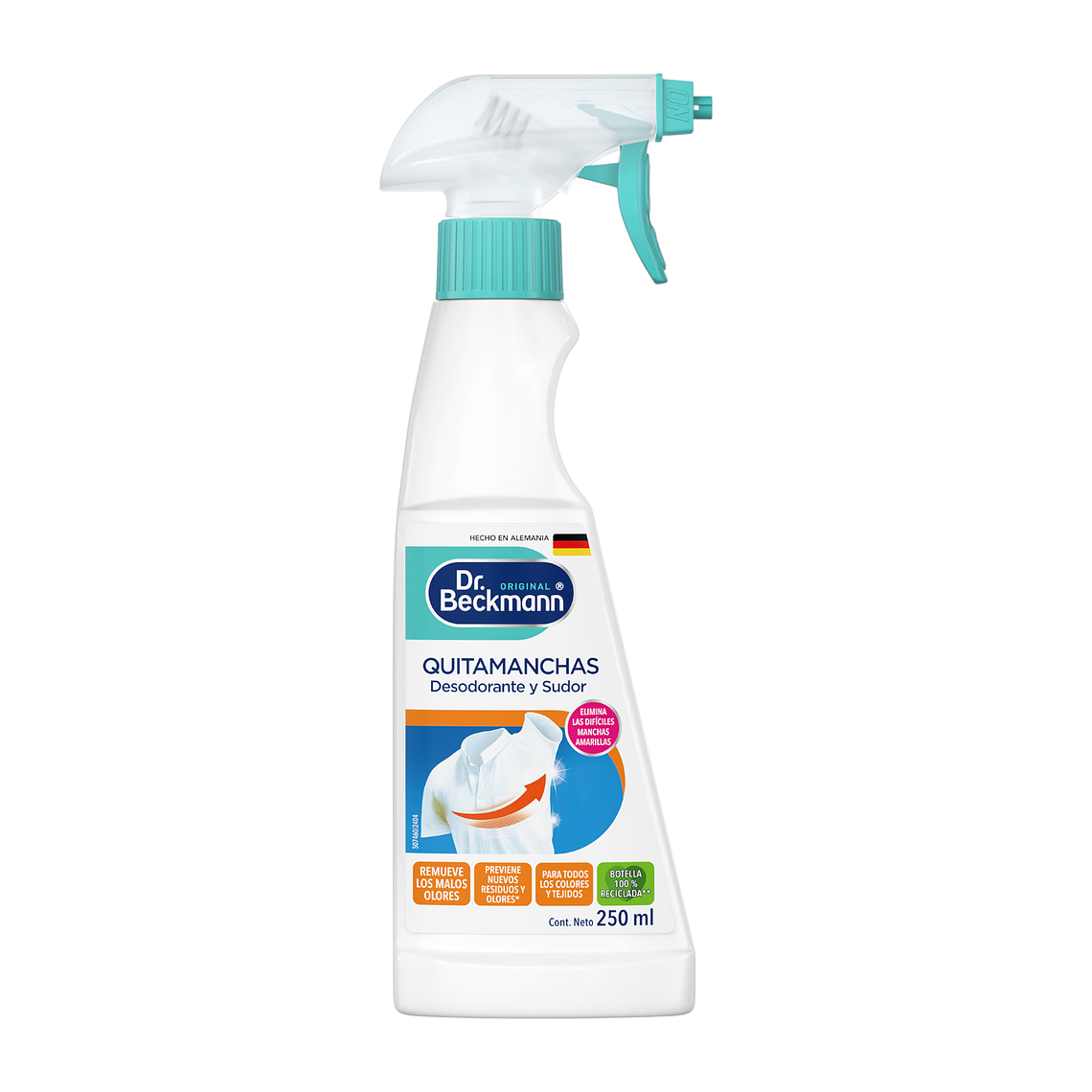 Quitamanchas Desodorante Y Sudor 250ml 1