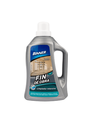 Limpiador Removedor Fin De Obras Binner 1l