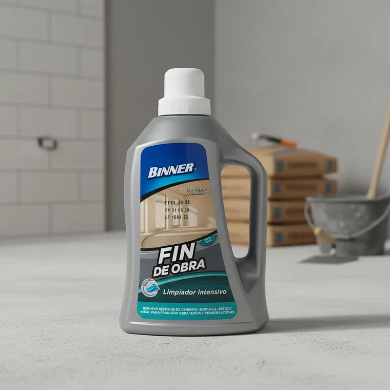 Limpiador Removedor Fin De Obras Binner 1l 2