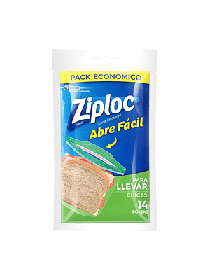 Bolsas Hermeticas Ziploc Chicas 14unid