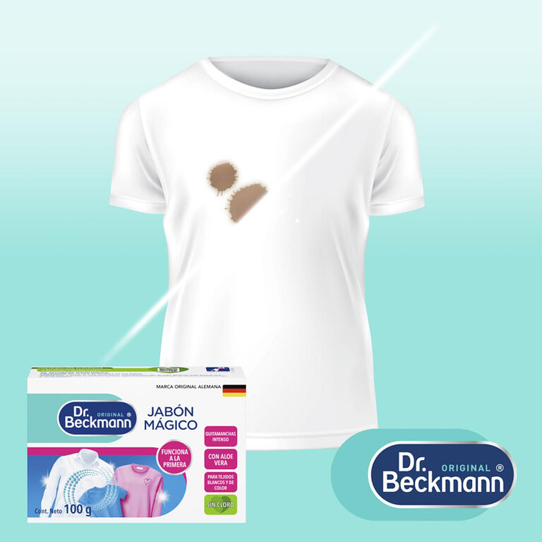 Jabón Mágico Quitamanchas Para Ropa Y Tapicería 100grs 6
