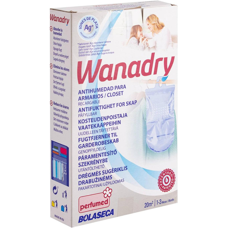 Sistema Antihumedad Bolaseca Wanadry Closets Y Armarios 450g 3
