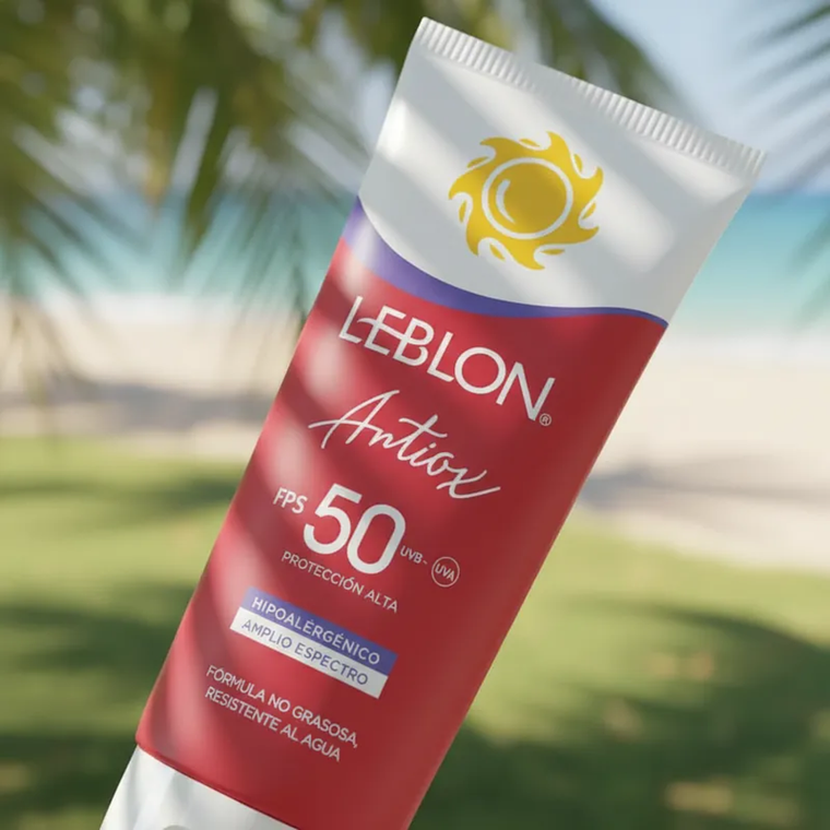 Bloqueador Leblon Antioxidante FPS50 190gr 4