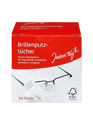 Paños Limpieza De Lentes Jeden Tag 54unid