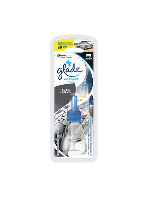 Glade Auto Recarga Aroma Auto Nuevo 7ml