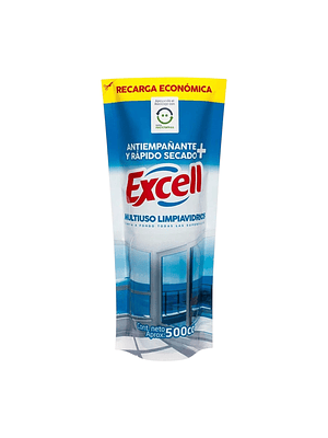 Limpia Vidrios Multiuso Excell 500ml