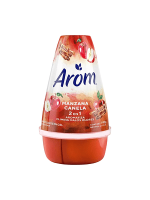 Desodorante Ambiental Cono Gel Arom Manzana Canela 190gr