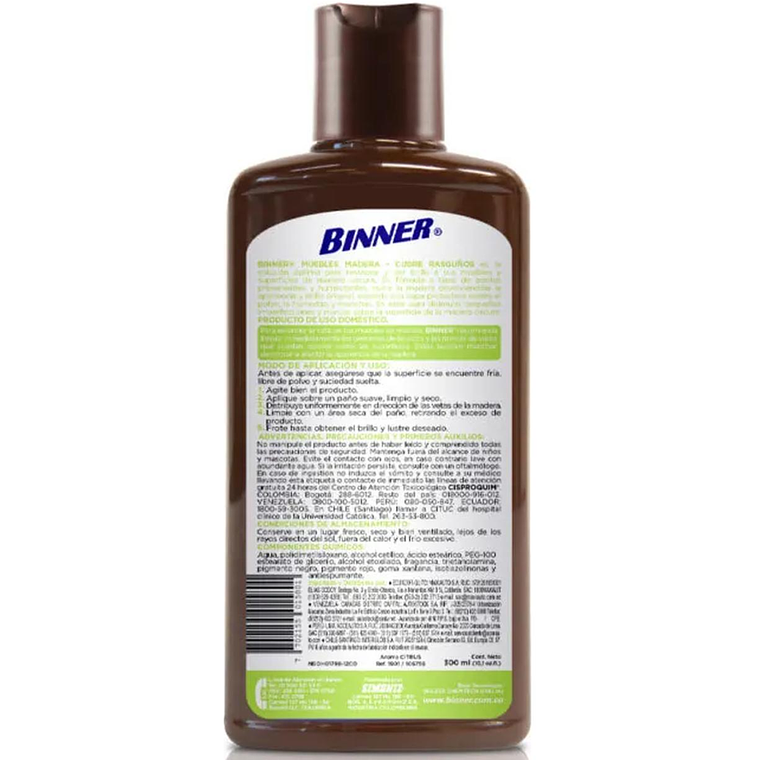 Cubre Rasguños Para Mueble De Madera 300ml 3