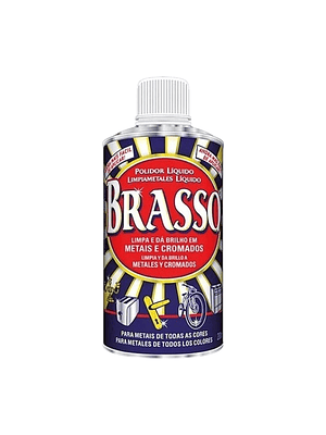 Pulidor de Metales Brasso 200 ml – Cobre, Latón y Acero