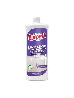 Limpiador De Pisos De Porcelanato Lavanda Excell 900 Ml