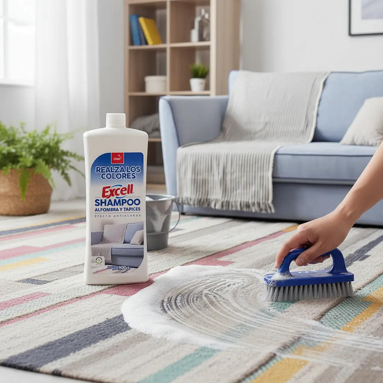 Shampoo Para Alfombras Y Tapices Excell 900ml 3