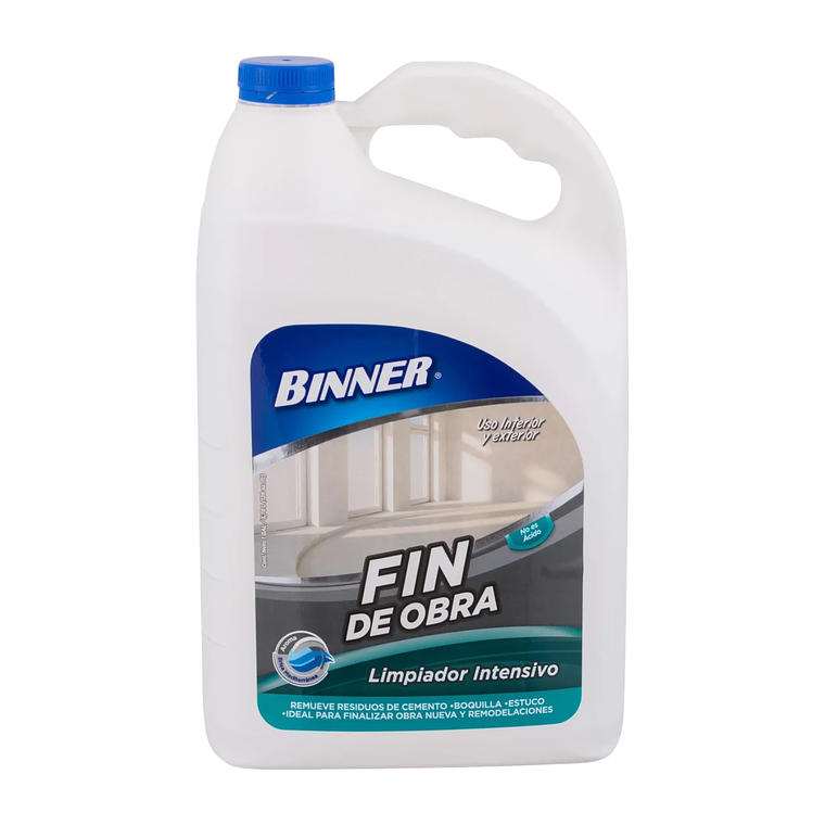 Limpiador Removedor Fin De Obras Binner 1 Galon 1