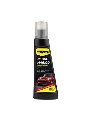 Restaurador De Plásticos Auto Simoniz Negro Mágico 250ml Parachoques