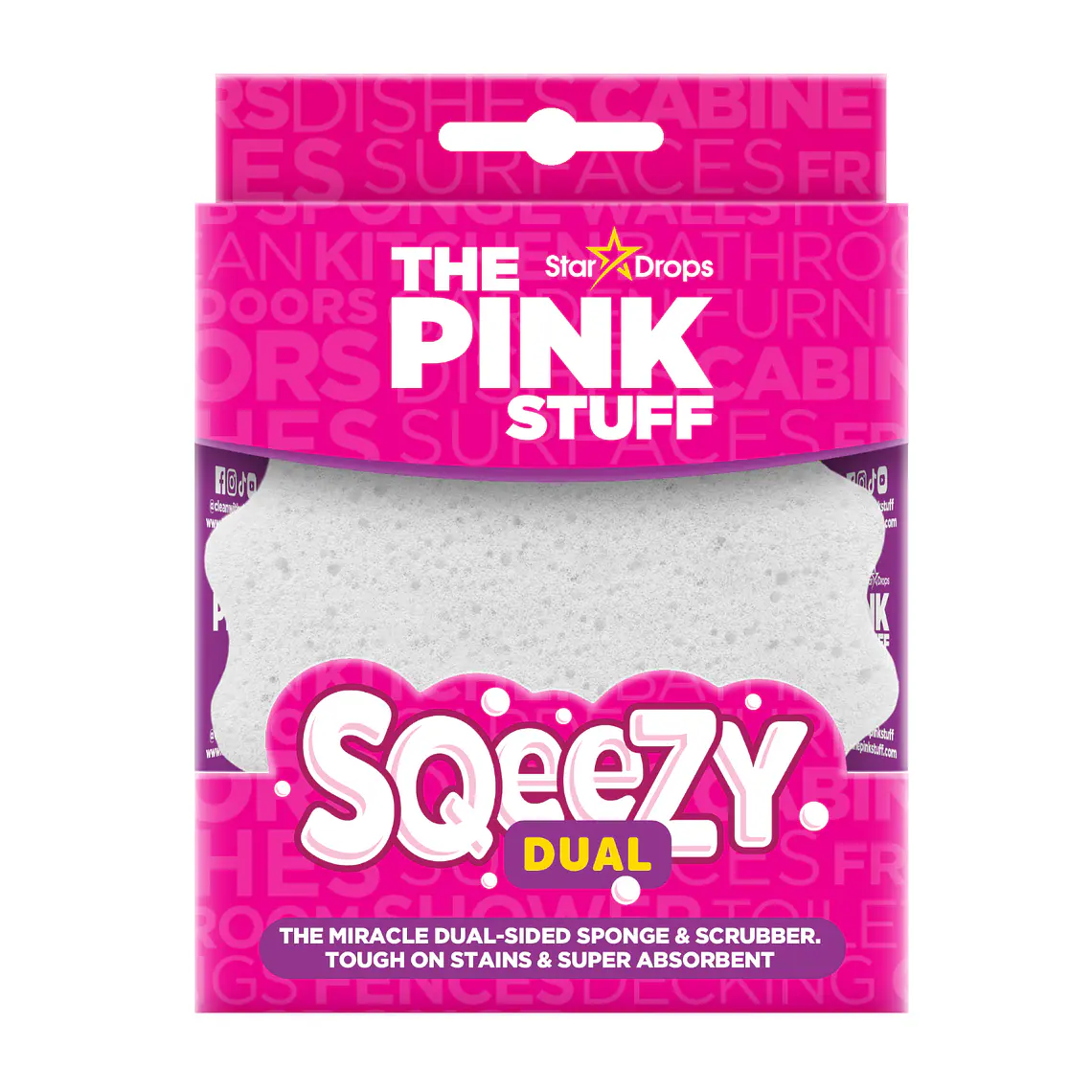 Esponja Squeezy Dual The Pink Stuff 1
