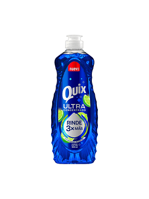 Lavalozas Quix Ultra Concentrado 500 ml Alto Poder Desengrasante
