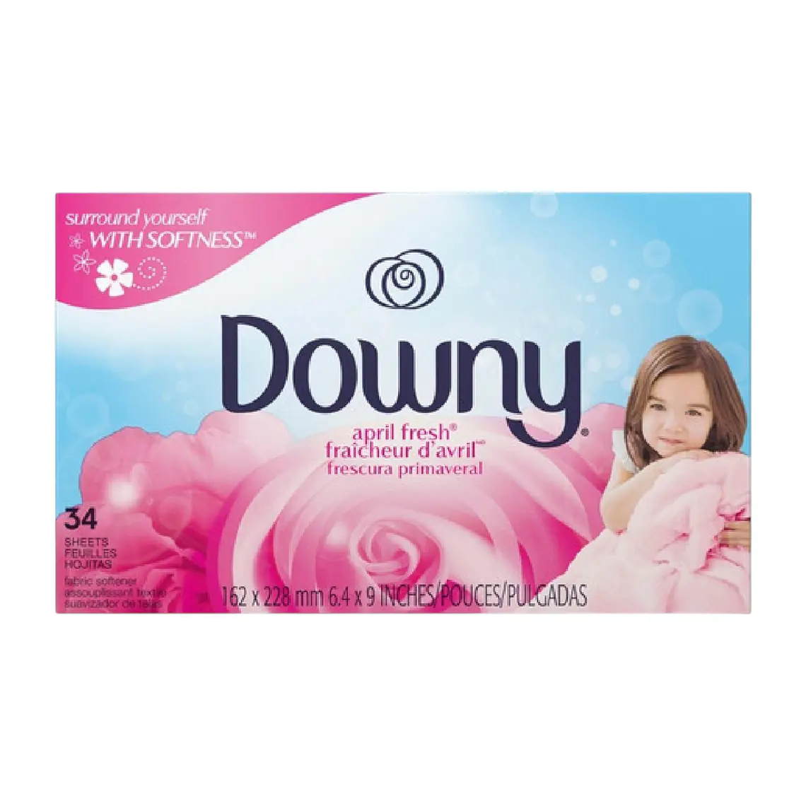 Toallitas Suavizantes Antiestatica Downy 34und 1