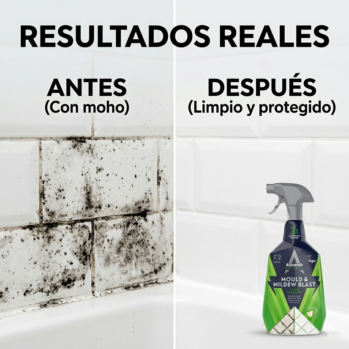 Astonish Eliminador Moho y Hongos Gatillo 750 Ml Antihongos 3