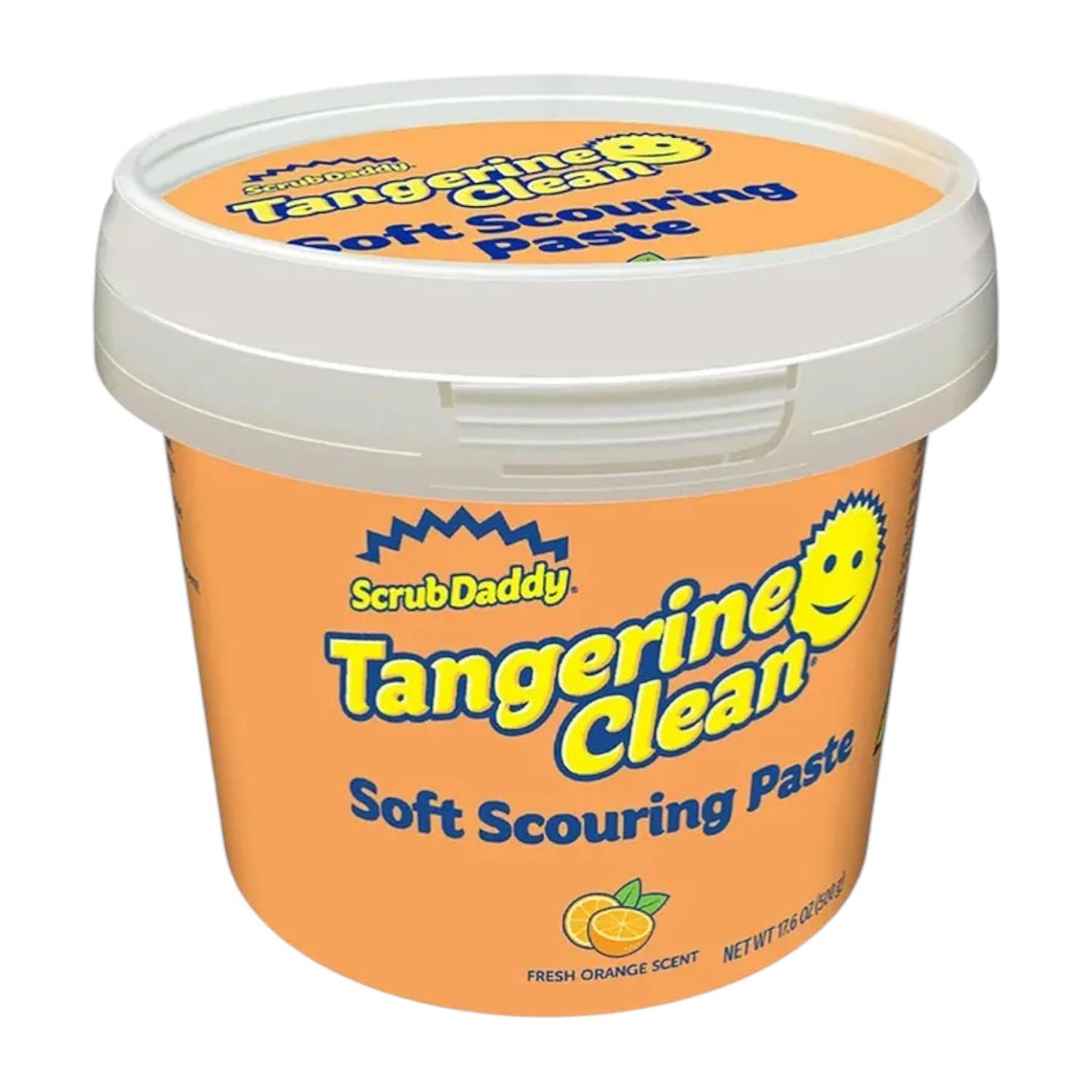 Scrub Daddy Pasta Limpiadora Tangerine Clean 500 Gr Multiuso 1