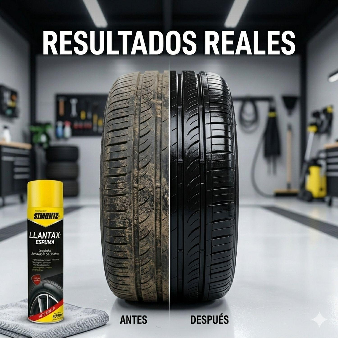 Limpiador de Llantas Simoniz Espuma Para Rines 480ml 2