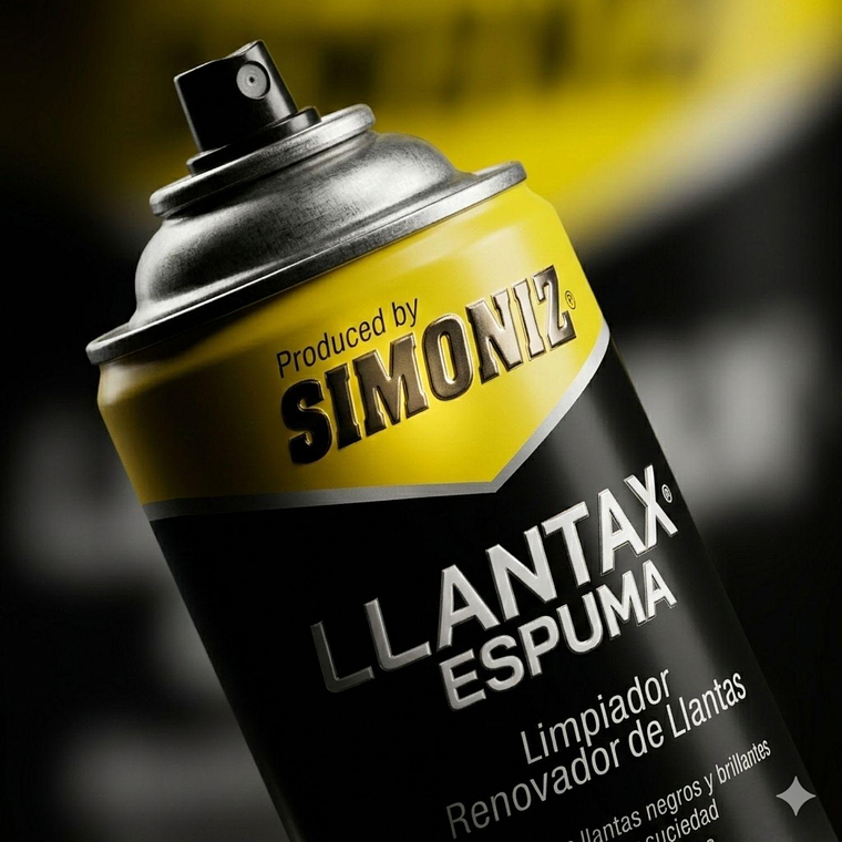 Limpiador de Llantas Simoniz Espuma Para Rines 480ml 8