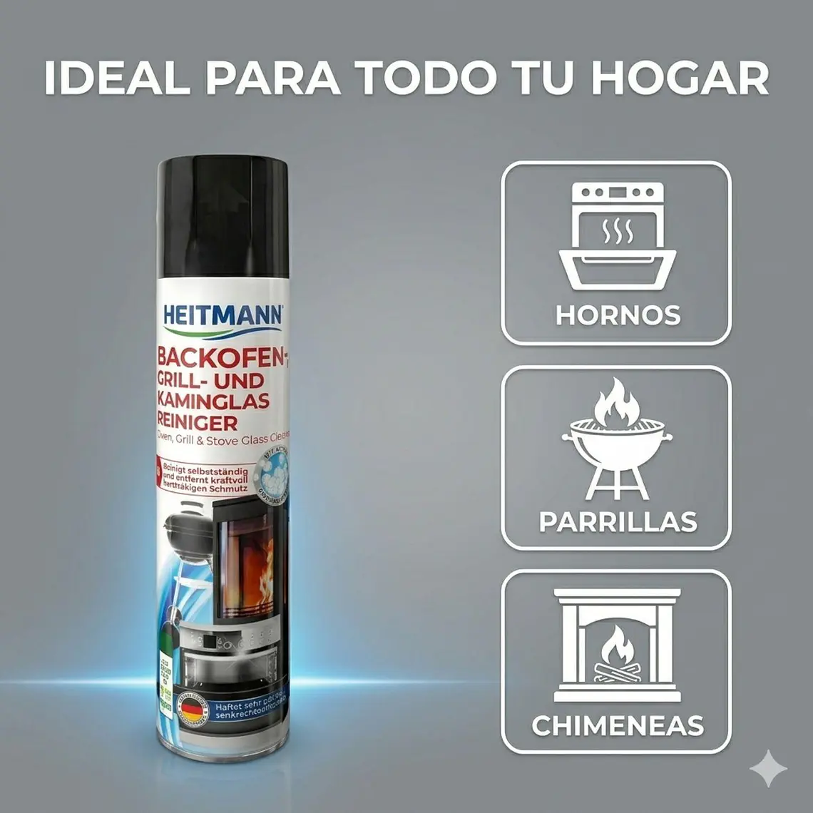 Limpiador Horno, Parrilla Y Chimenea 400ml 3