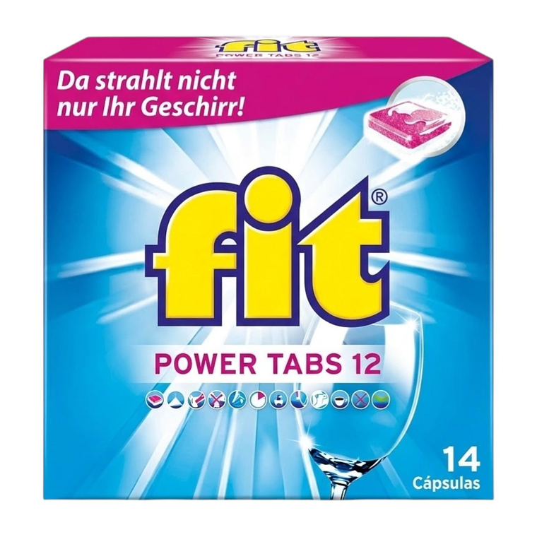 Lavavajillas Cápsulas Fit 14 Un Detergente Lavaplatos 1