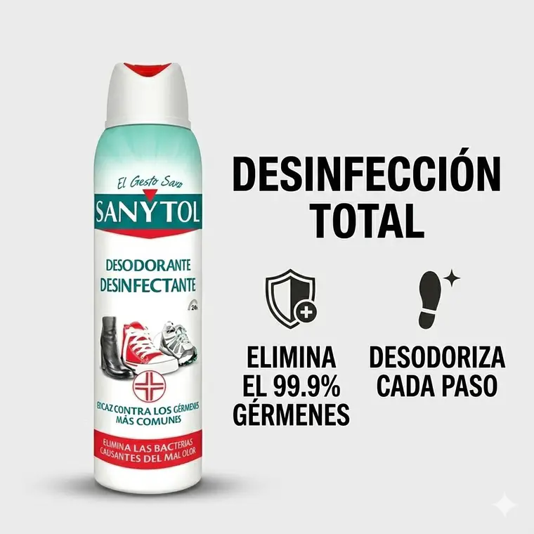 Sanytol Desinfectante De Zapatos 150ml 2