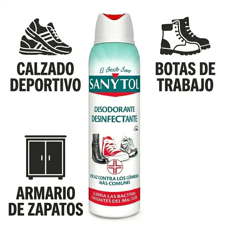 Sanytol Desinfectante De Zapatos 150ml 4