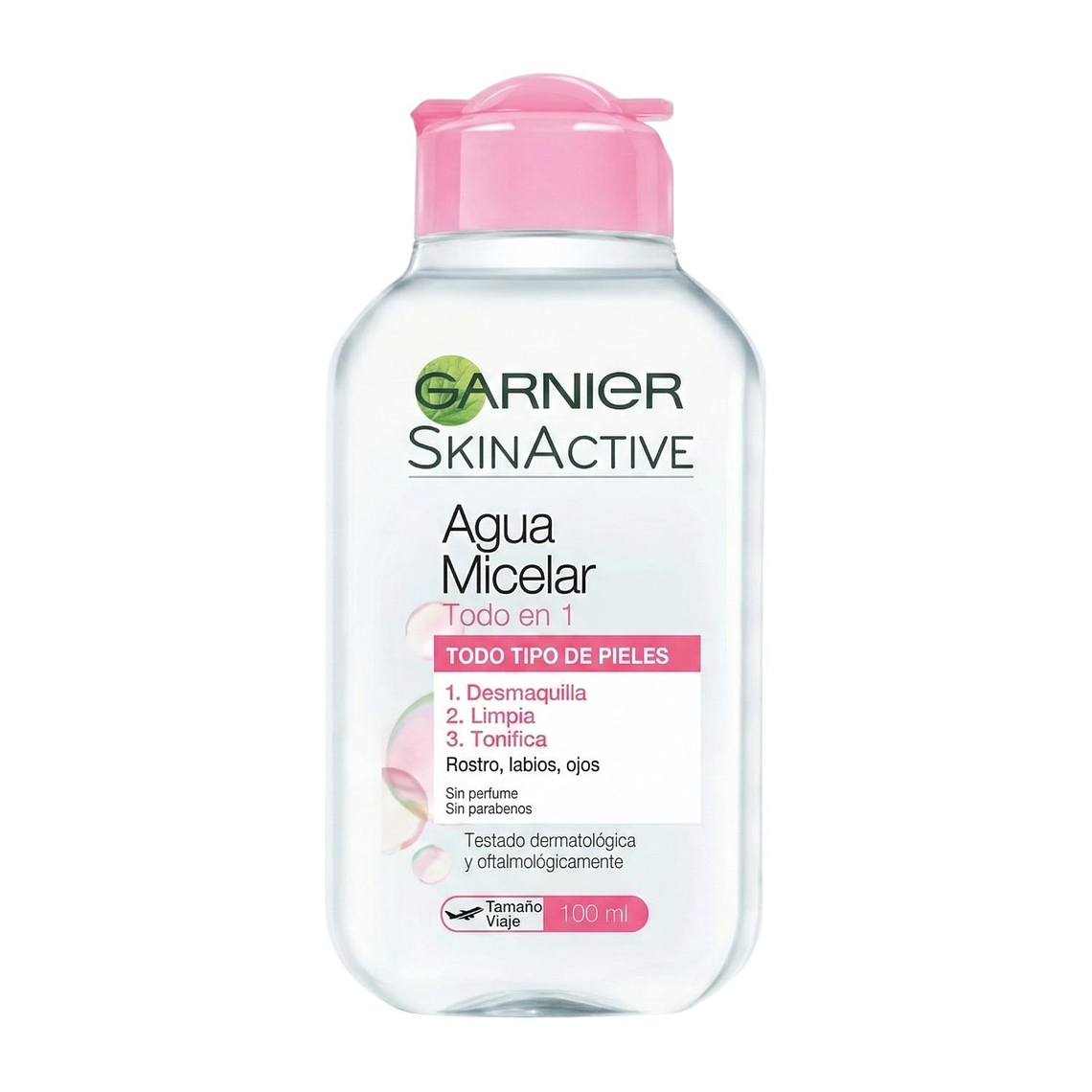 Desmaquillante Agua Micelar Garnier Todo En 1 100ml 1