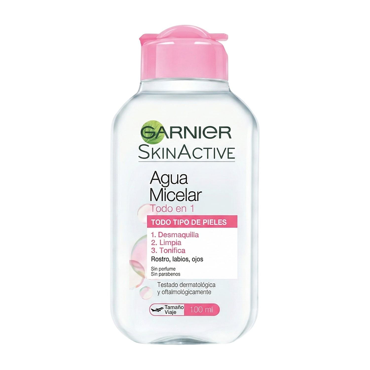 Desmaquillante Agua Micelar Garnier Todo En 1 100ml 1