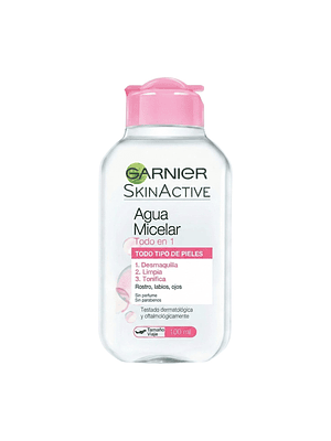Desmaquillante Agua Micelar Garnier Todo En 1 100ml
