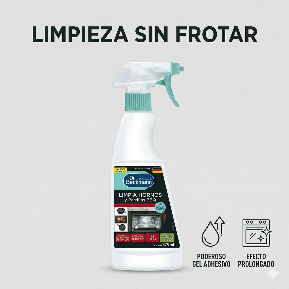 Limpia Hornos y Parrilla BBQ Dr. Beckmann 375ml 2