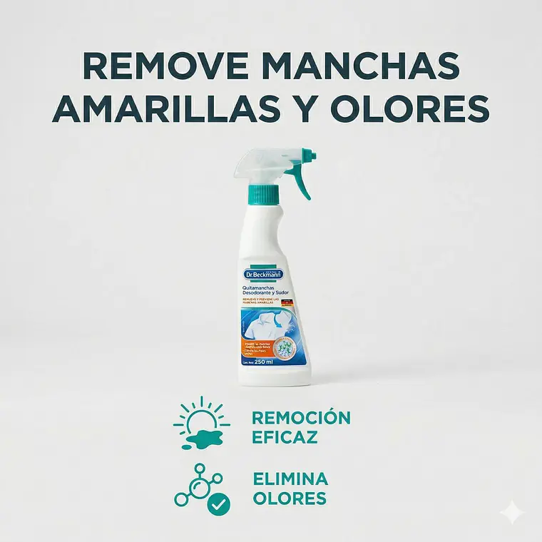 Quitamanchas Desodorante Y Sudor 250ml 4