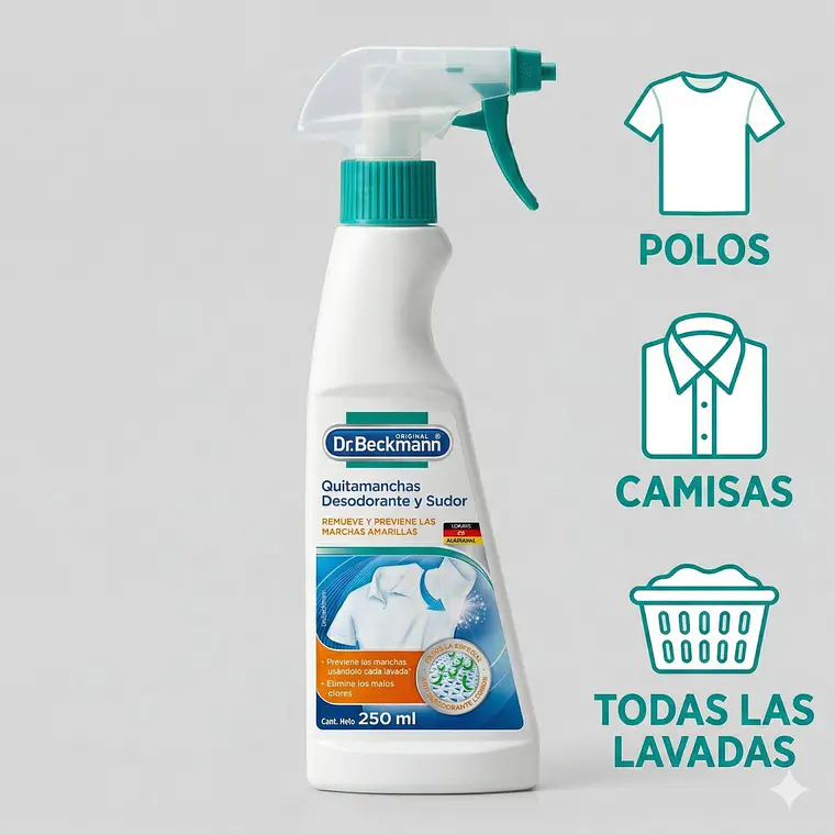 Quitamanchas Desodorante Y Sudor 250ml 5
