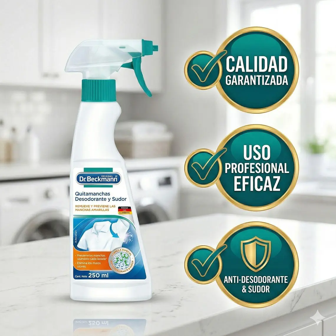 Quitamanchas Desodorante Y Sudor 250ml 7