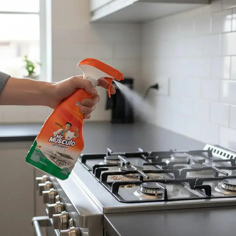 Limpiador Antigrasa Mr. Musculo 500ml 3