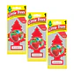 Aromatizante Pino Strawberry Little Trees Pack X 3unid - Miniatura 1