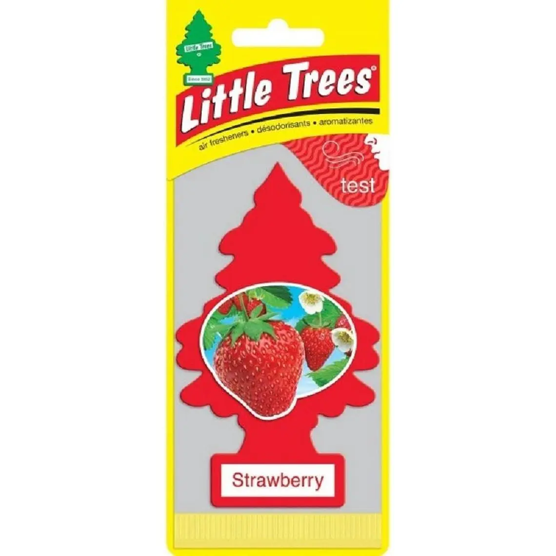 Aromatizante Pino Strawberry Little Trees Pack X 3unid 2