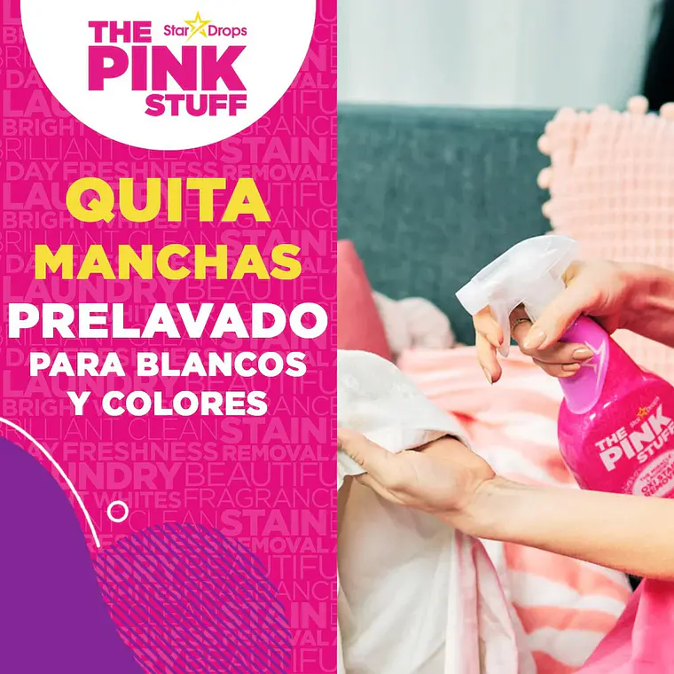 Quitamanchas Oxi Prelavado The Pink Stuff 500ml 2