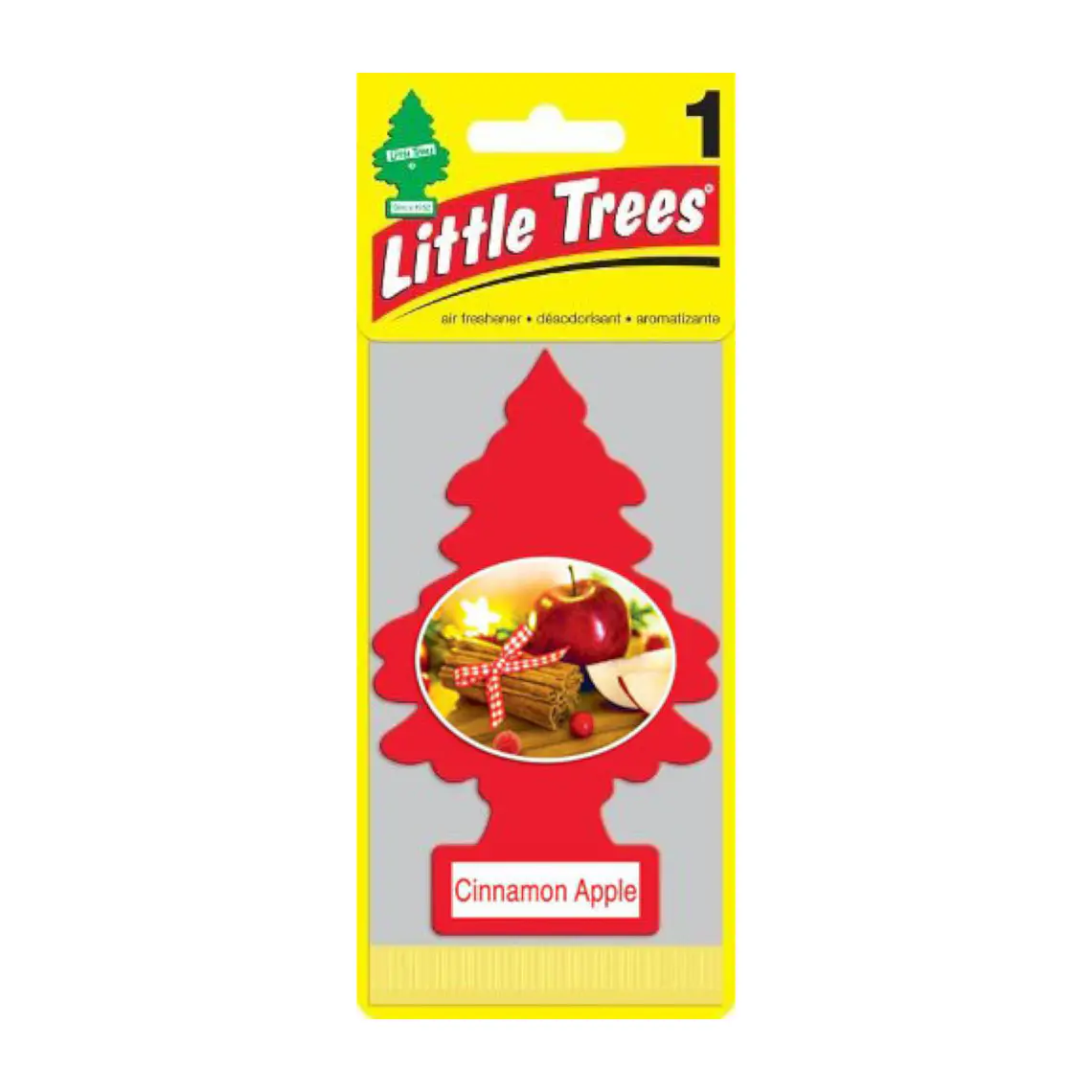 Aromatizante Pino Manzana Canela Little Trees Pack X 3unid 2