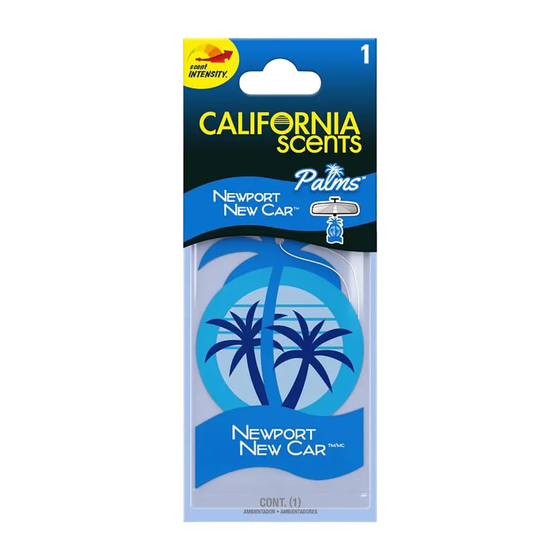 Ambientador de Auto Aroma Auto Nuevo Pack x3 2