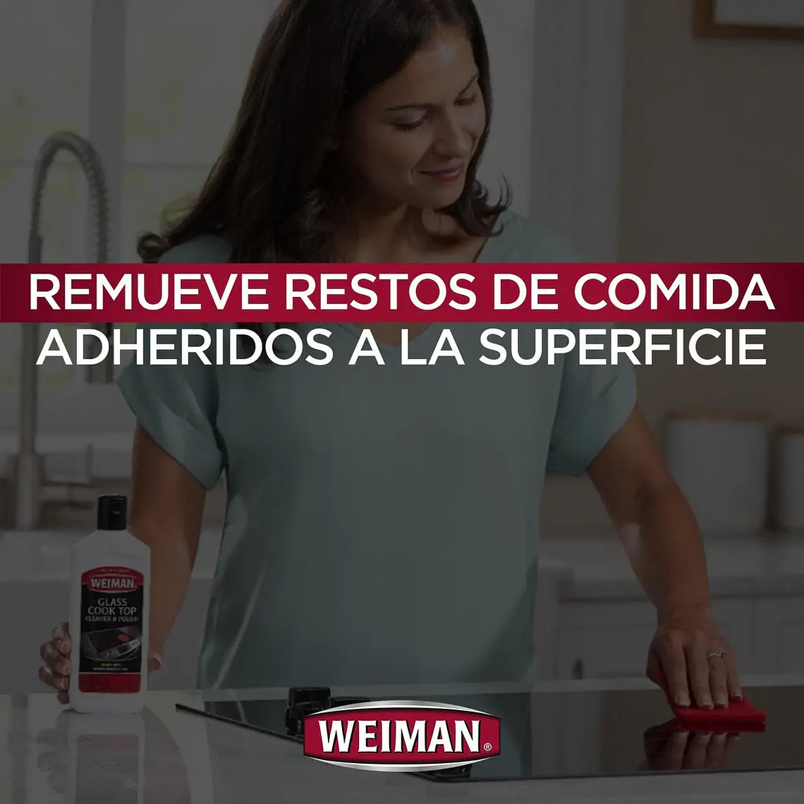 Crema Para Limpiar Vitroceramica Weiman 425 Ml 3