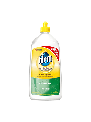 Blem Cera Líquida Incolora para Cerámicos 800ml