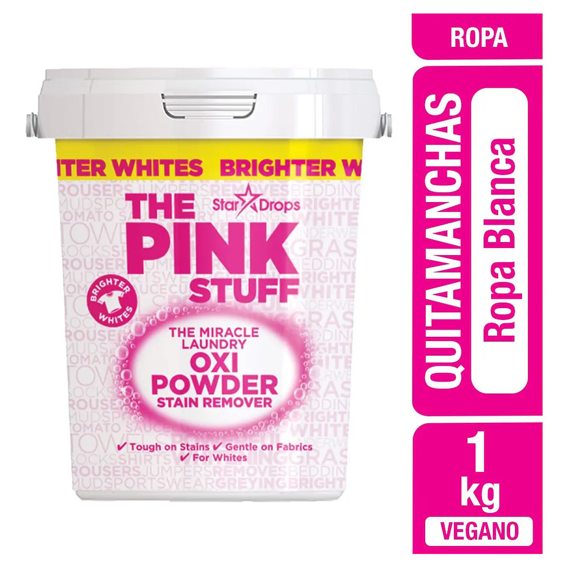 Quitamanchas Polvo Blanqueador The Pink Stuff 1 Kg 4