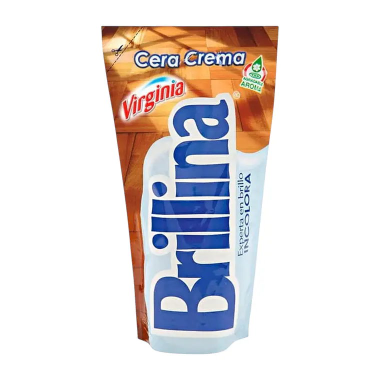 Cera Piso Incolora Brillina 340cc 1