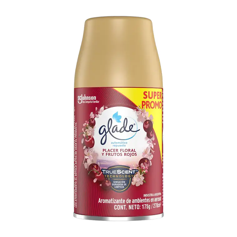 Recarga Glade Automático Placer Floral y Cherry 175g 1