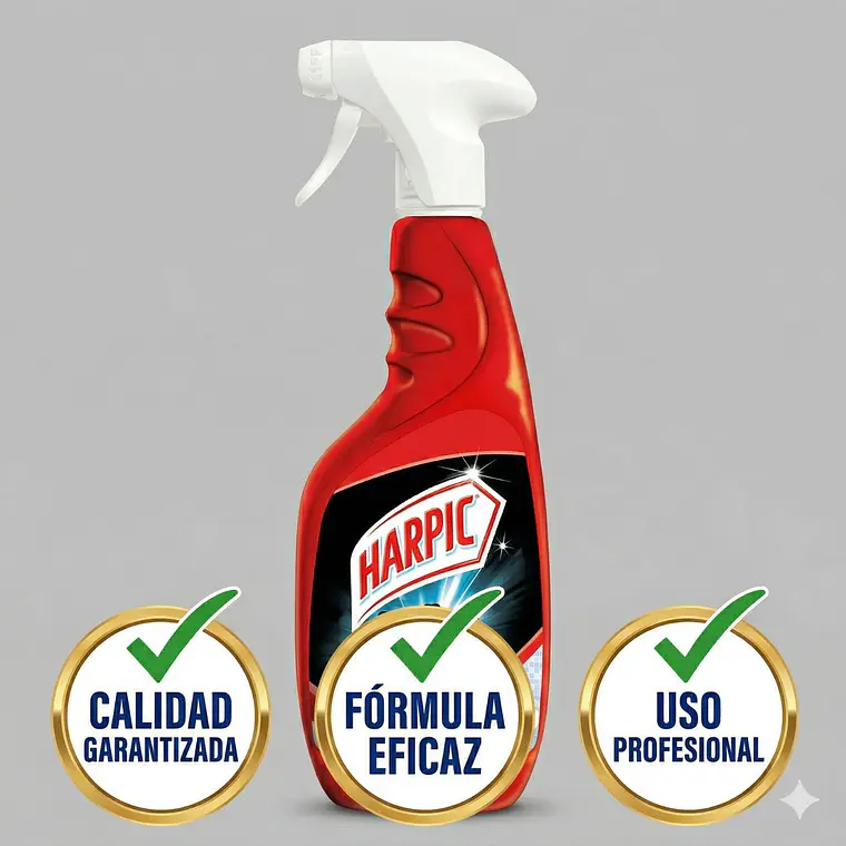 Limpiador Baño Sarro y Manchas Difíciles Gatillo 495 ml 6